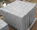 Micro holes Black Basalt Sawn cut Cubes