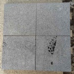 Micro holes Black Basalt light honed with the cat-paws