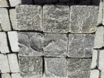 Micro holes Black Basalt Split and Tumbled
